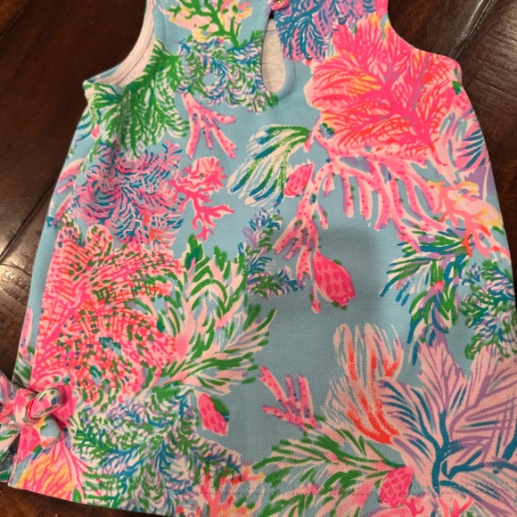 Blue, Pink and Green Lilly Pulitzer 18-24M Dress - Picture 4 of 8
